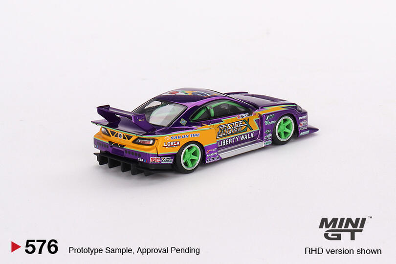 Mini GT - LB-Super Silhouette Nissan S15 SILVIA #555 2022 Formula Drift Japan Blister Mini GT - LB-Super Silhouette Nissan S15 SILVIA #555 2022 Formula Drift Japan Blister